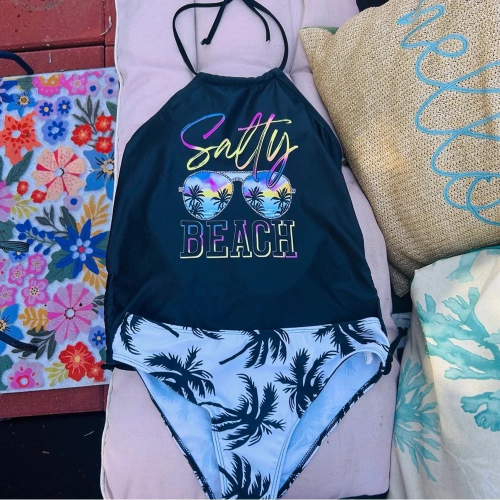 Salty Beach 2 Piece Swimsuit - Picture 3 of 8
